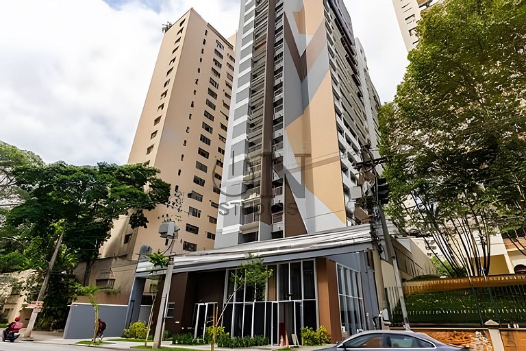 Apê NOVO Brooklin, próx Metrô, AR Cond, c/vaga*