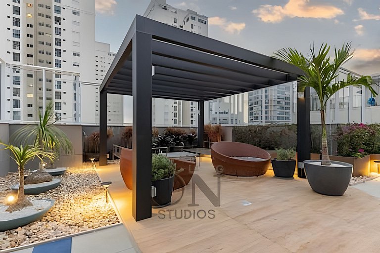 Apê NOVO Brooklin, próx Metrô, AR Cond, c/vaga*